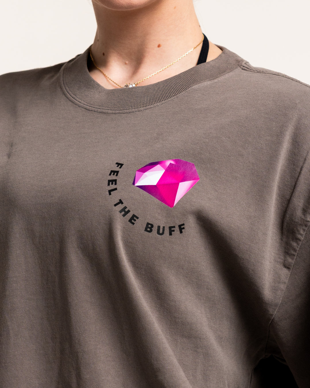 SPYBRO PREMIUM OVERSIZED TEE Buff Studs