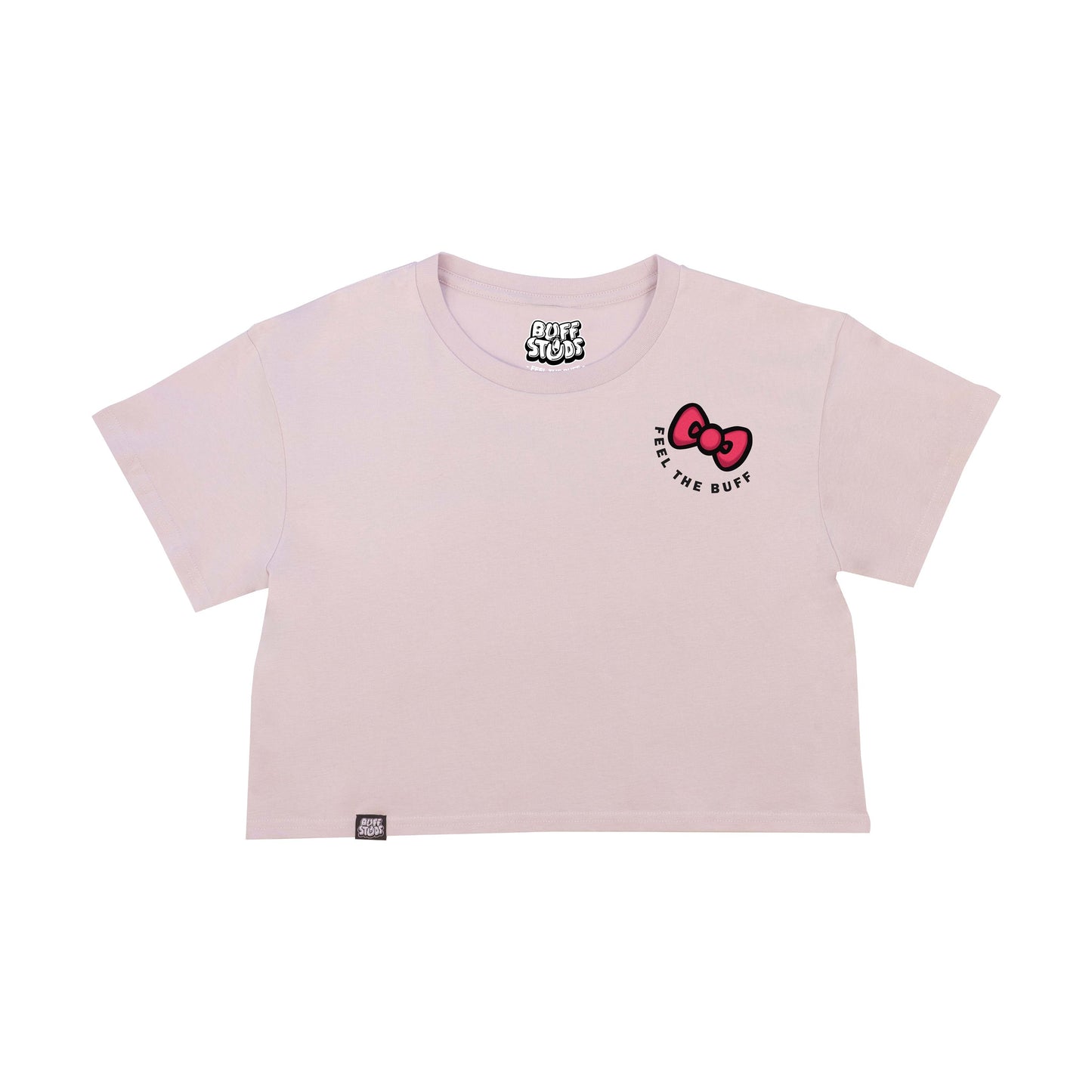 HELLO FITTY BUFF CROP TOP Buff Studs