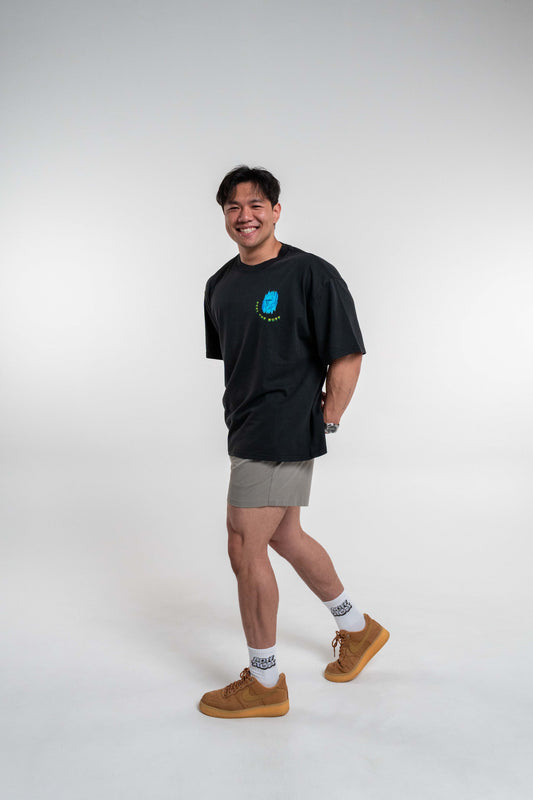 POWER POSERS PREMIUM OVERSIZED TEE Buff Studs