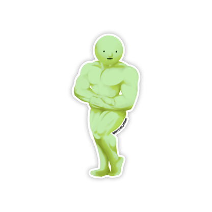 BUFFSKI CHARACTER STICKER Buff Studs