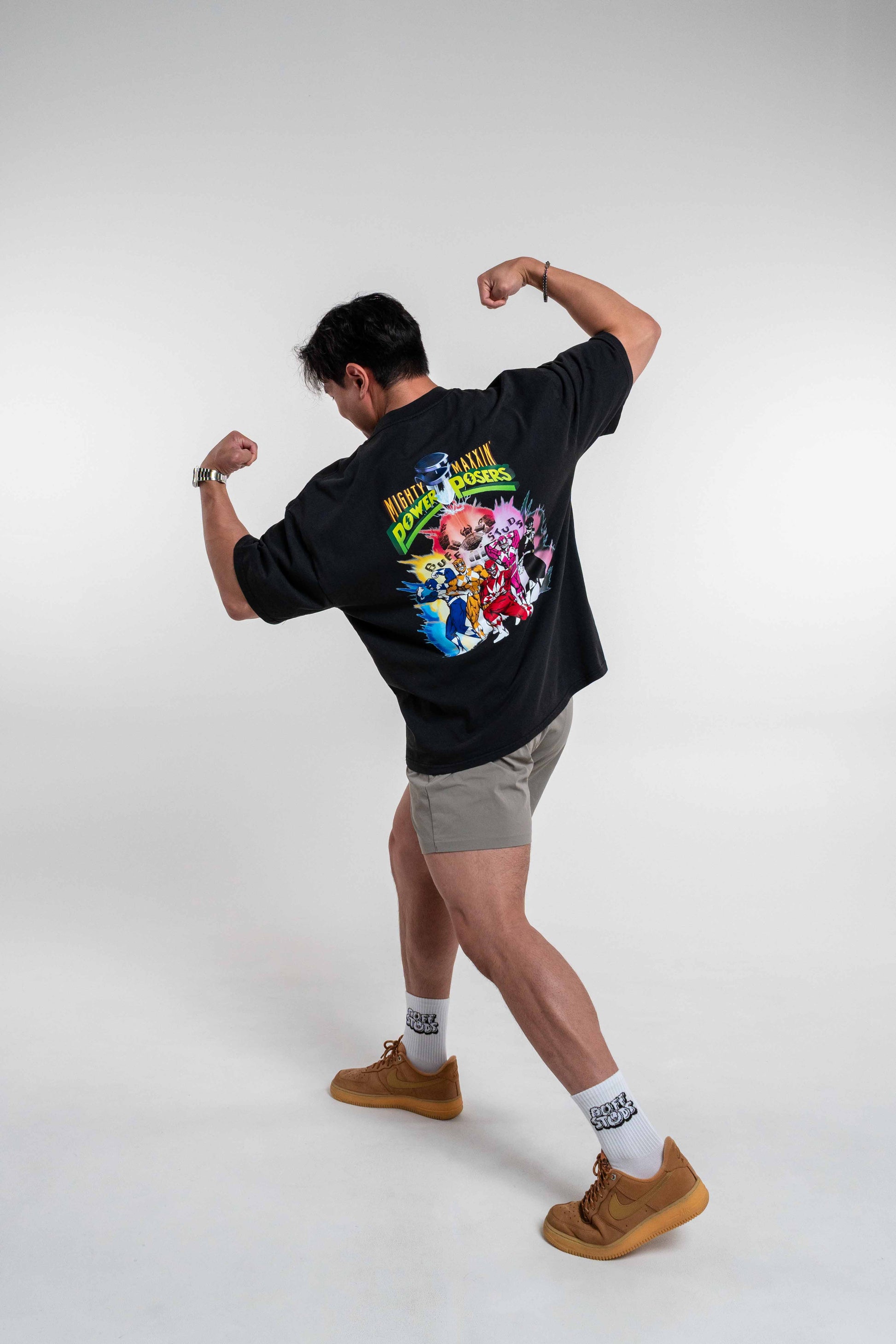 POWER POSERS PREMIUM OVERSIZED TEE Buff Studs