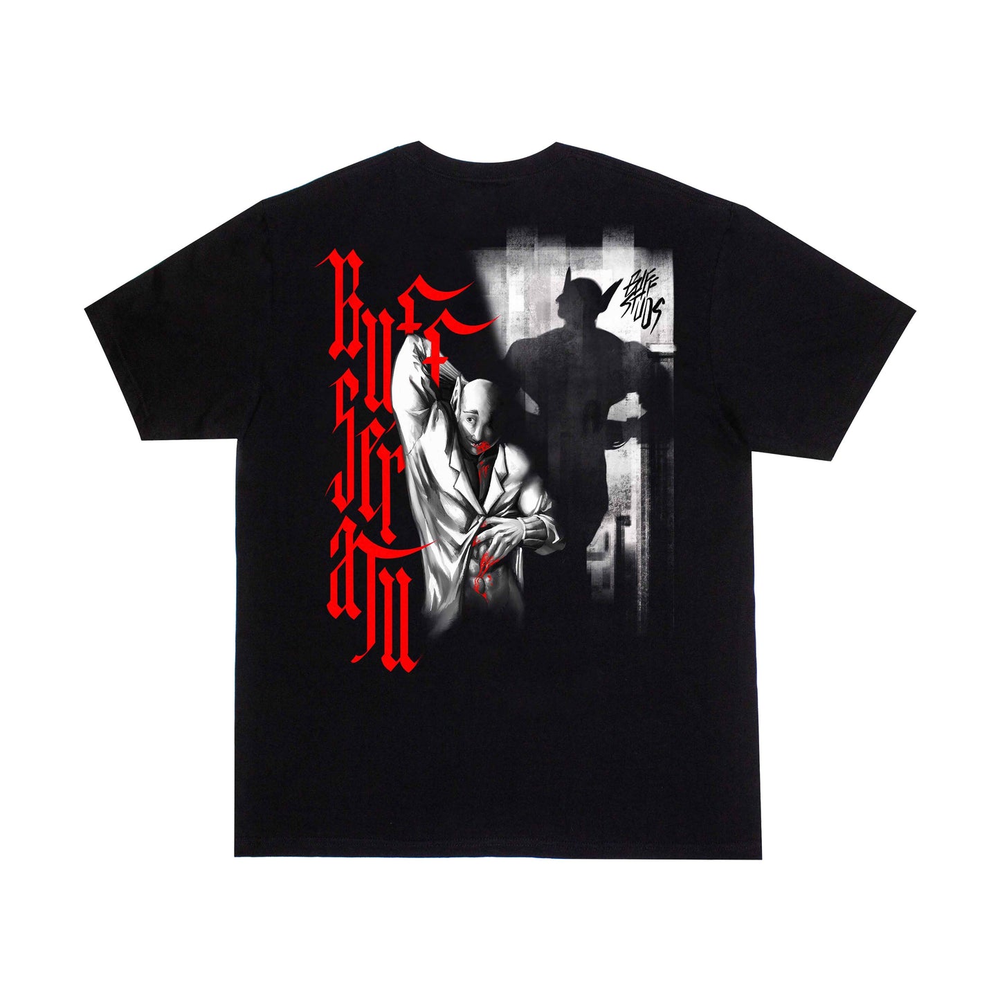BUFFSERATU CLASSIC BUFF TEE Buff Studs