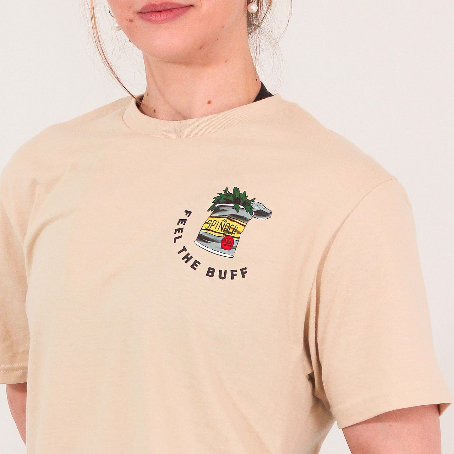 POPDADDY CLASSIC BUFF TEE Buff Studs