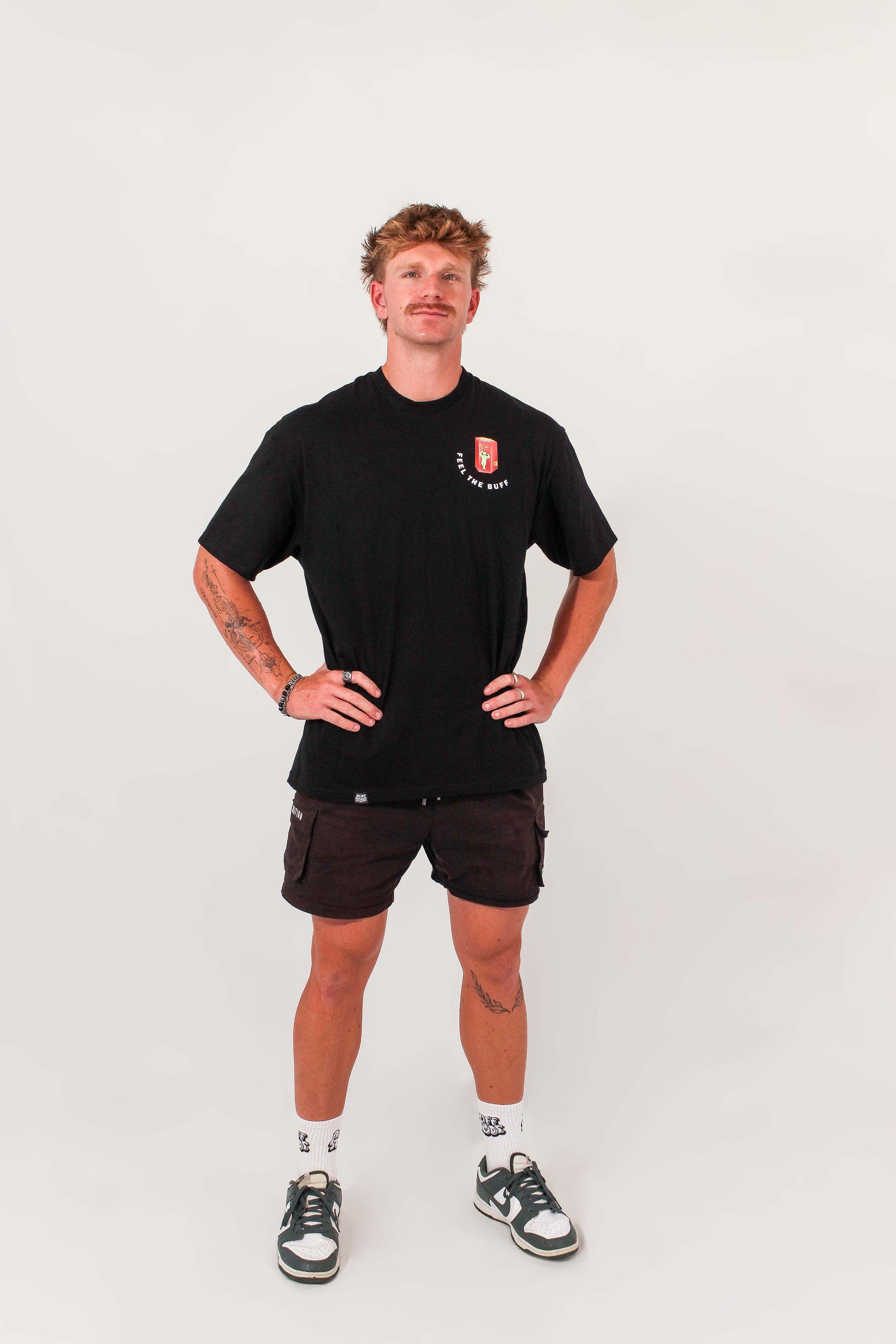 BUFFSKI CLASSIC BUFF TEE Buff Studs