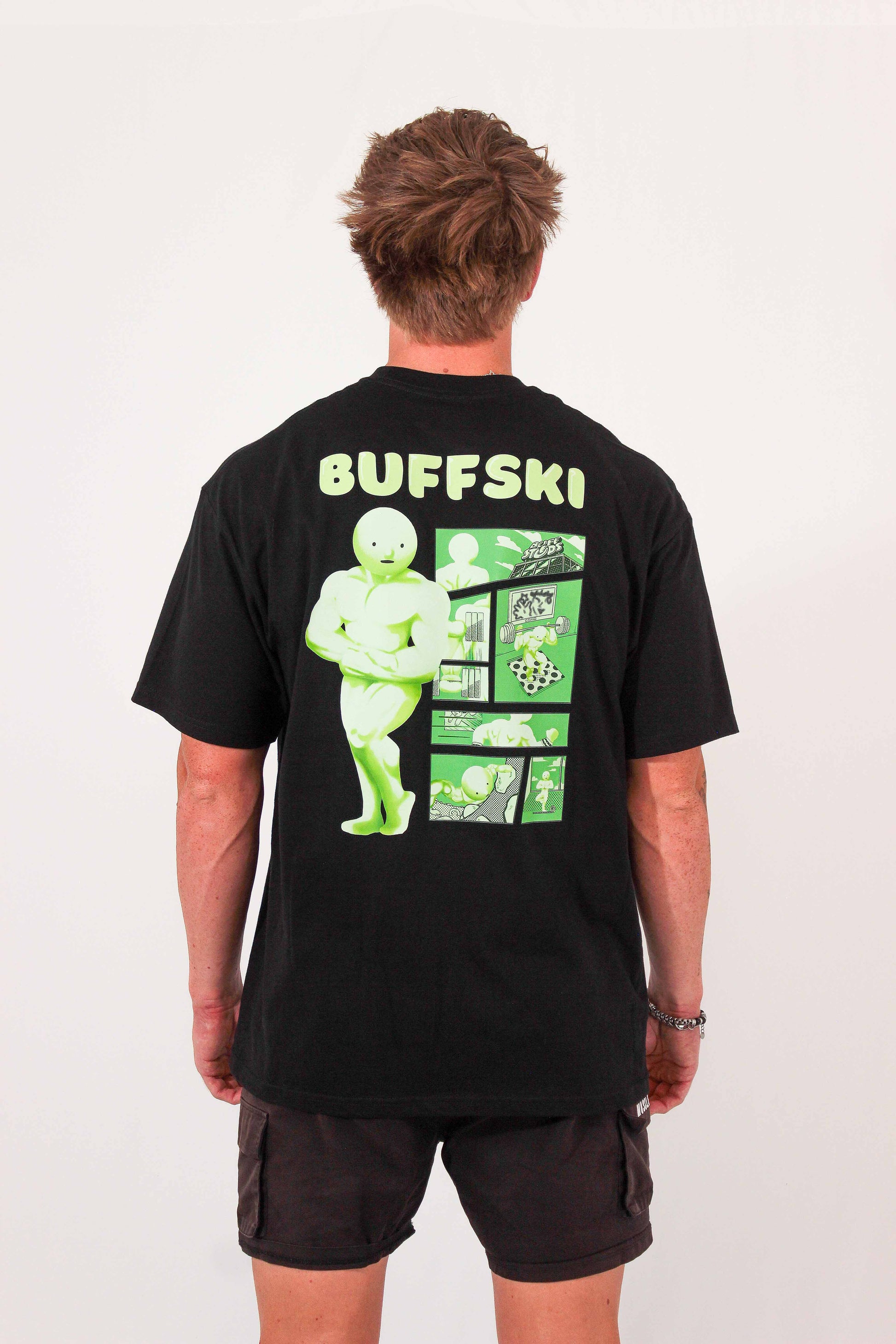 BUFFSKI CLASSIC BUFF TEE Buff Studs