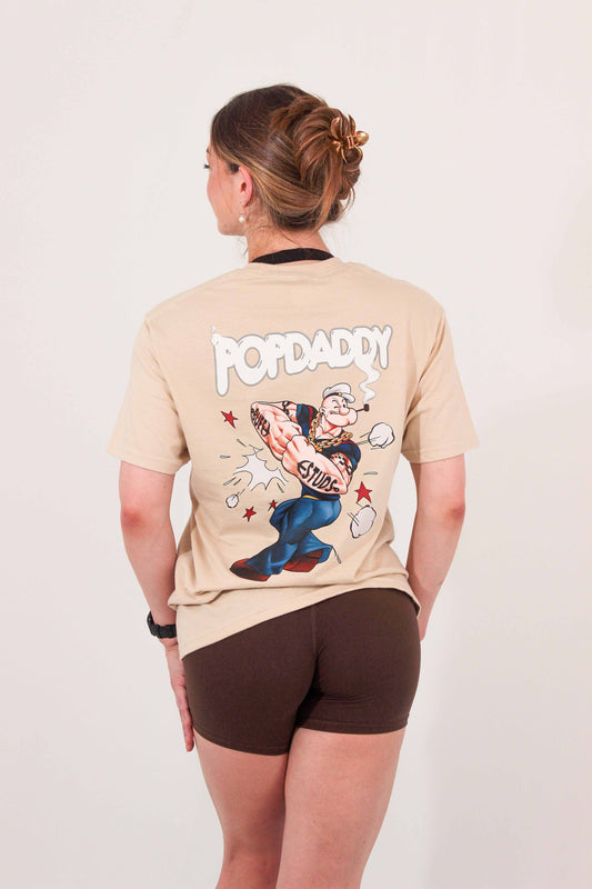 POPDADDY CLASSIC BUFF TEE Buff Studs