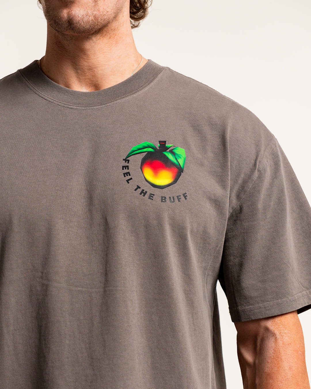 CRUSH BANDICOOT PREMIUM OVERSIZED TEE Buff Studs