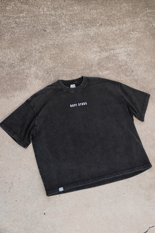 ESSENTIALS HEAVYWEIGHT BOX TEE Buff Studs