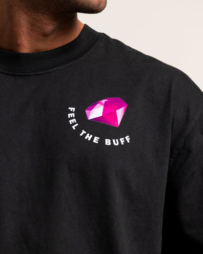 SPYBRO PREMIUM OVERSIZED TEE Buff Studs
