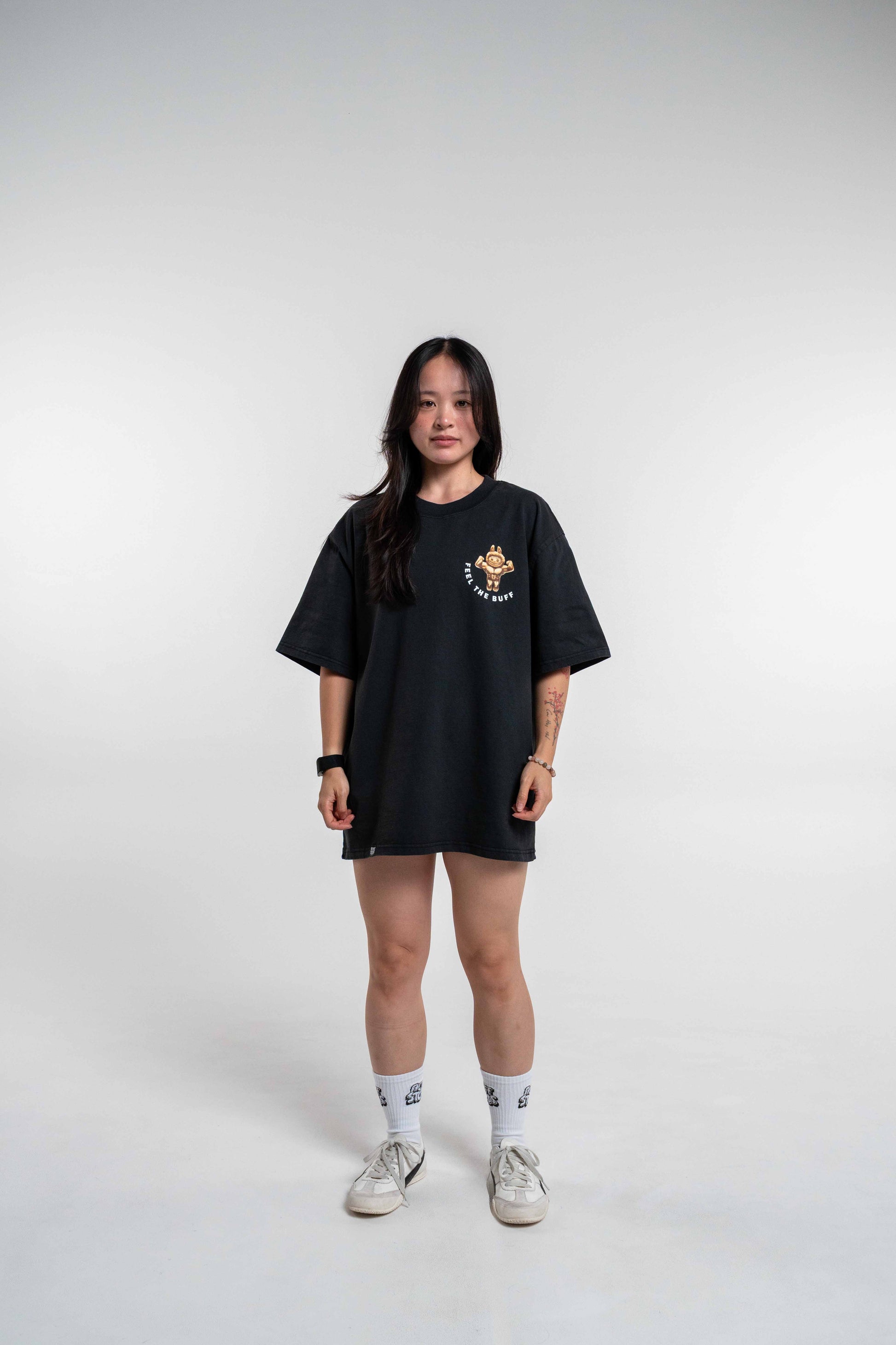 LABUFFU PREMIUM OVERSIZED TEE Buff Studs