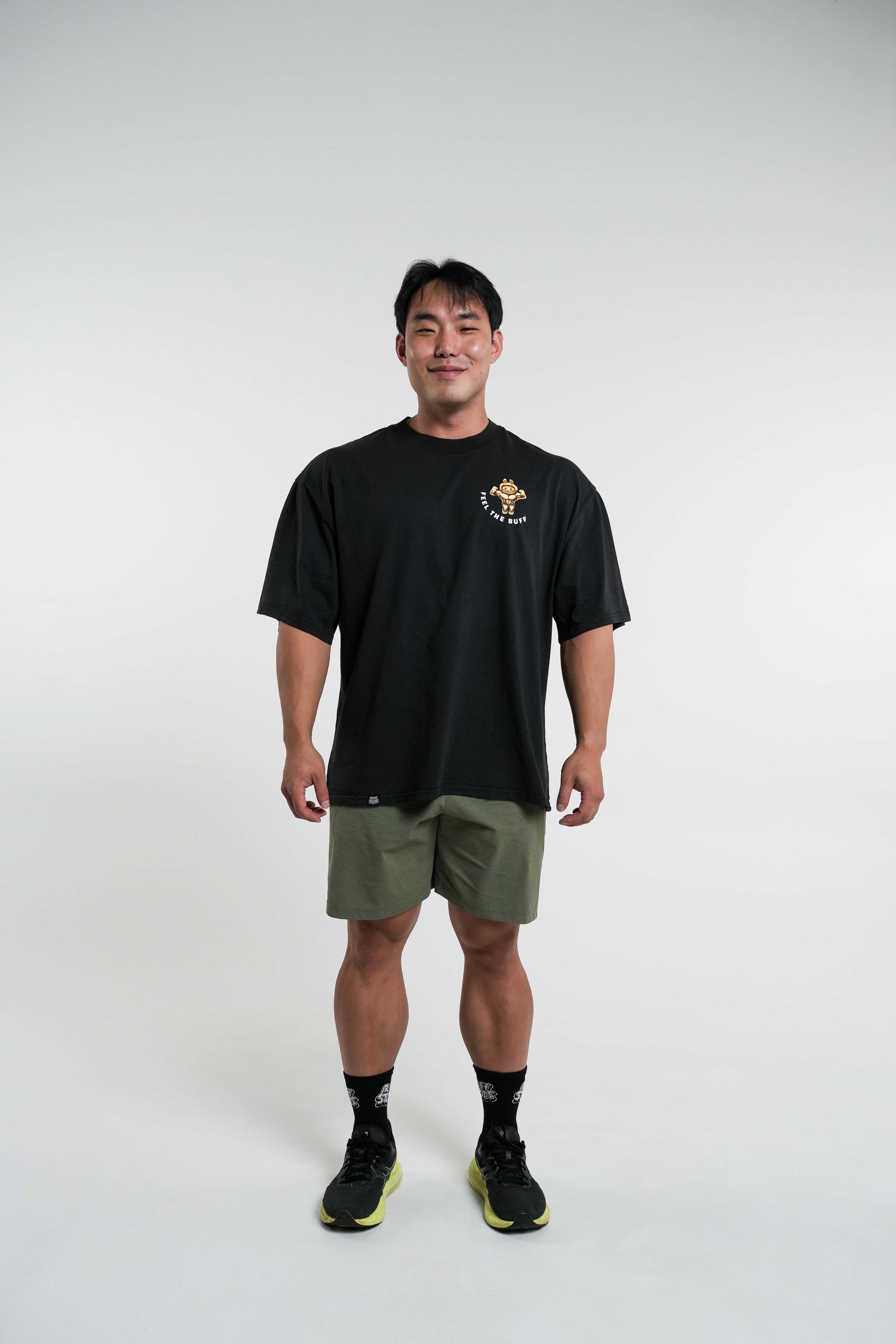 LABUFFU PREMIUM OVERSIZED TEE Buff Studs