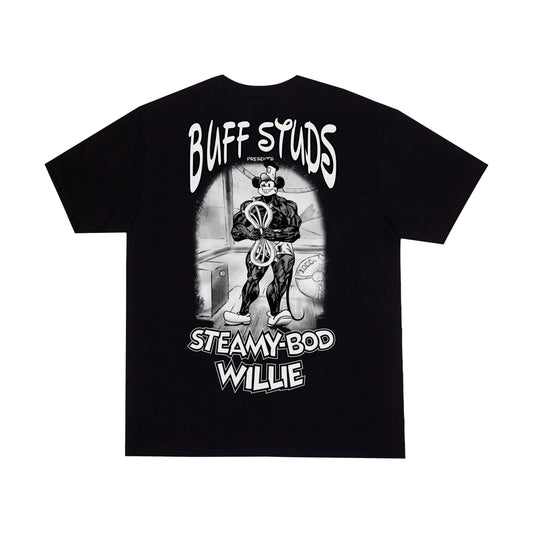 STEAMY-BOD WILLIE CLASSIC BUFF TEE Buff Studs
