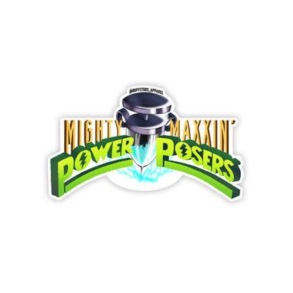 POWER POSERS STICKER PACK - 7 PIECE SET Buff Studs