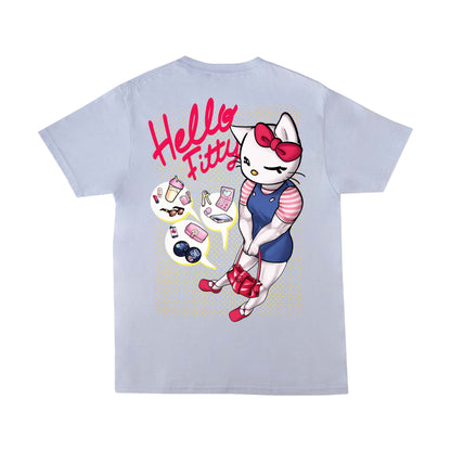 HELLO FITTY CLASSIC BUFF TEE Buff Studs