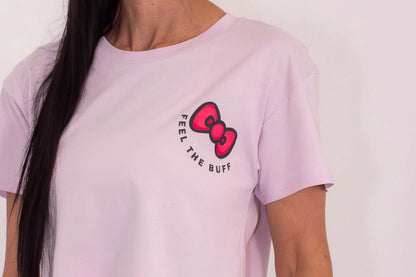 HELLO FITTY BUFF CROP TOP Buff Studs