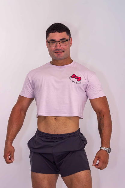 HELLO FITTY BUFF CROP TOP Buff Studs