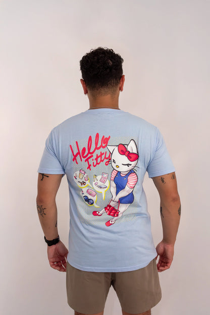 HELLO FITTY CLASSIC BUFF GRAPHIC TEE Buff Studs