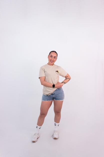 TONTON CLASSIC BUFF TEE Buff Studs