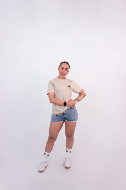 TONTON CLASSIC BUFF TEE Buff Studs