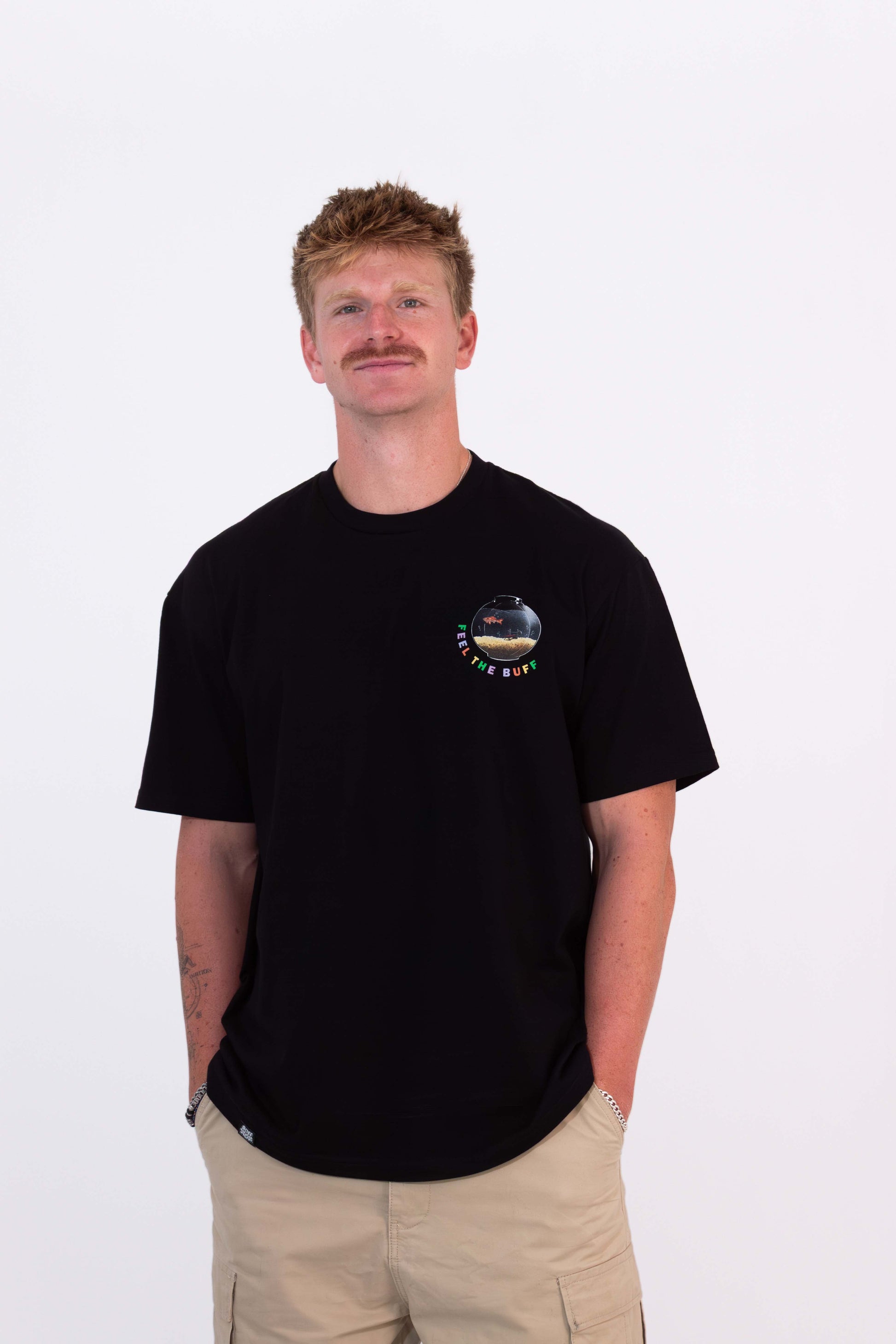 SWELLMO CLASSIC BUFF TEE Buff Studs