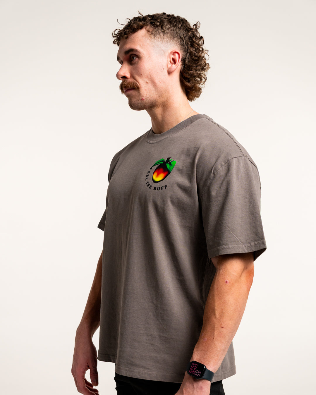 CRUSH BANDICOOT PREMIUM OVERSIZED TEE Buff Studs