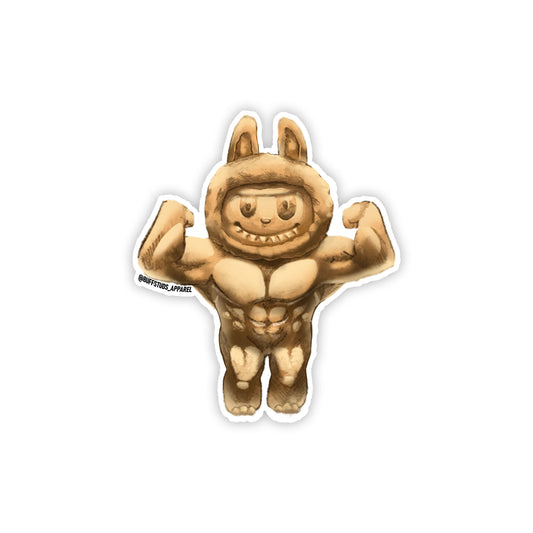 LABUFFU LOGO STICKER Buff Studs