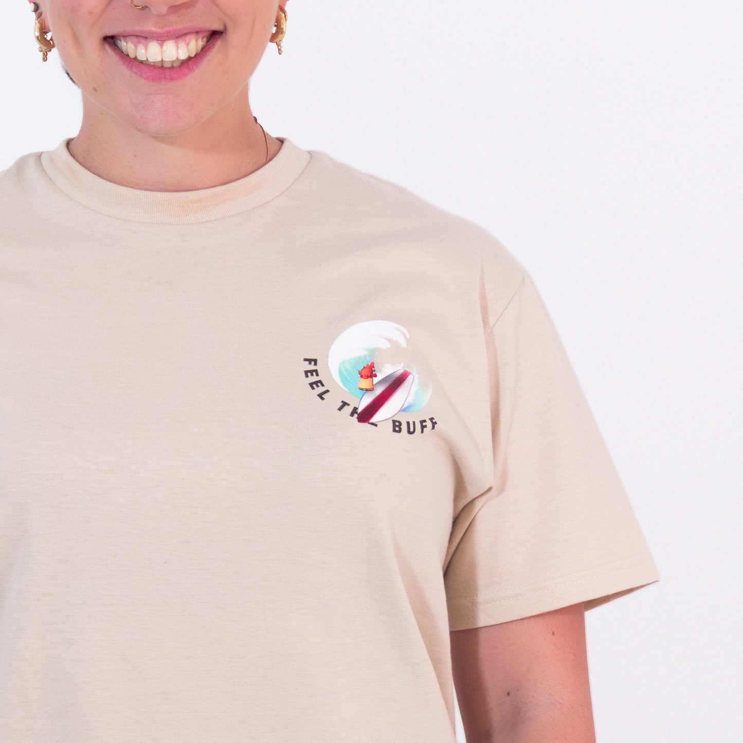 LIFT-O & STRETCH CLASSIC BUFF TEE Buff Studs