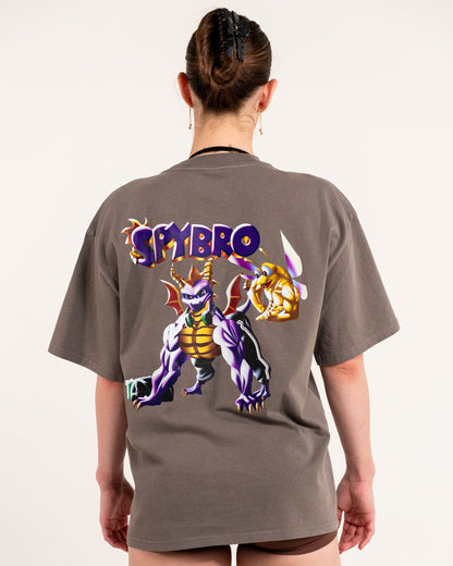 SPYBRO PREMIUM OVERSIZED TEE Buff Studs