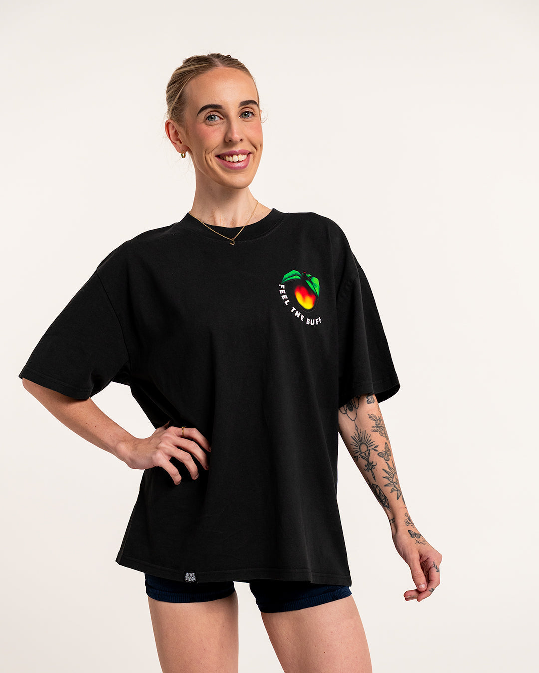 CRUSH BANDICOOT PREMIUM OVERSIZED TEE Buff Studs