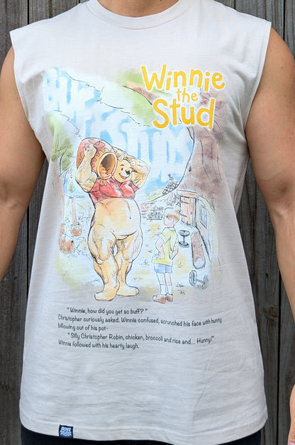 WINNIE THE STUD BUFF TANK Buff Studs