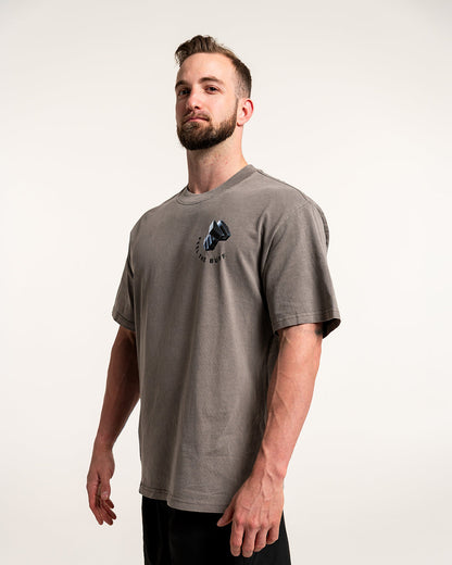 RACK-IT & TANK PREMIUM OVERSIZED TEE Buff Studs