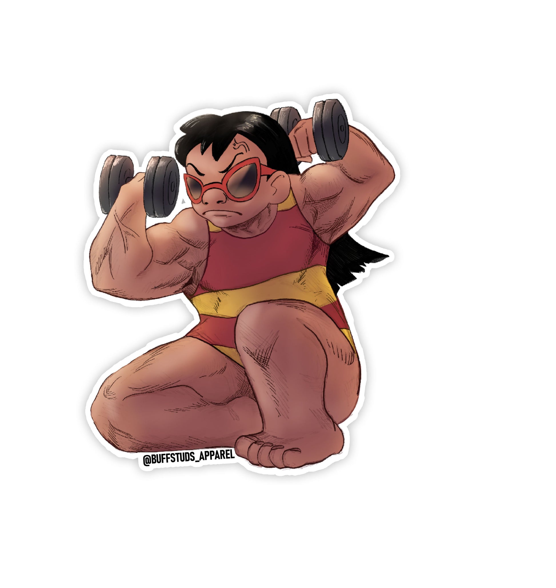 Season Two Buff Sticker Pack - 7 Piece Set Buff Studs