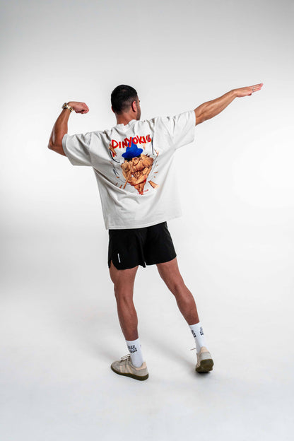 PINYOKIO PREMIUM OVERSIZED TEE Buff Studs