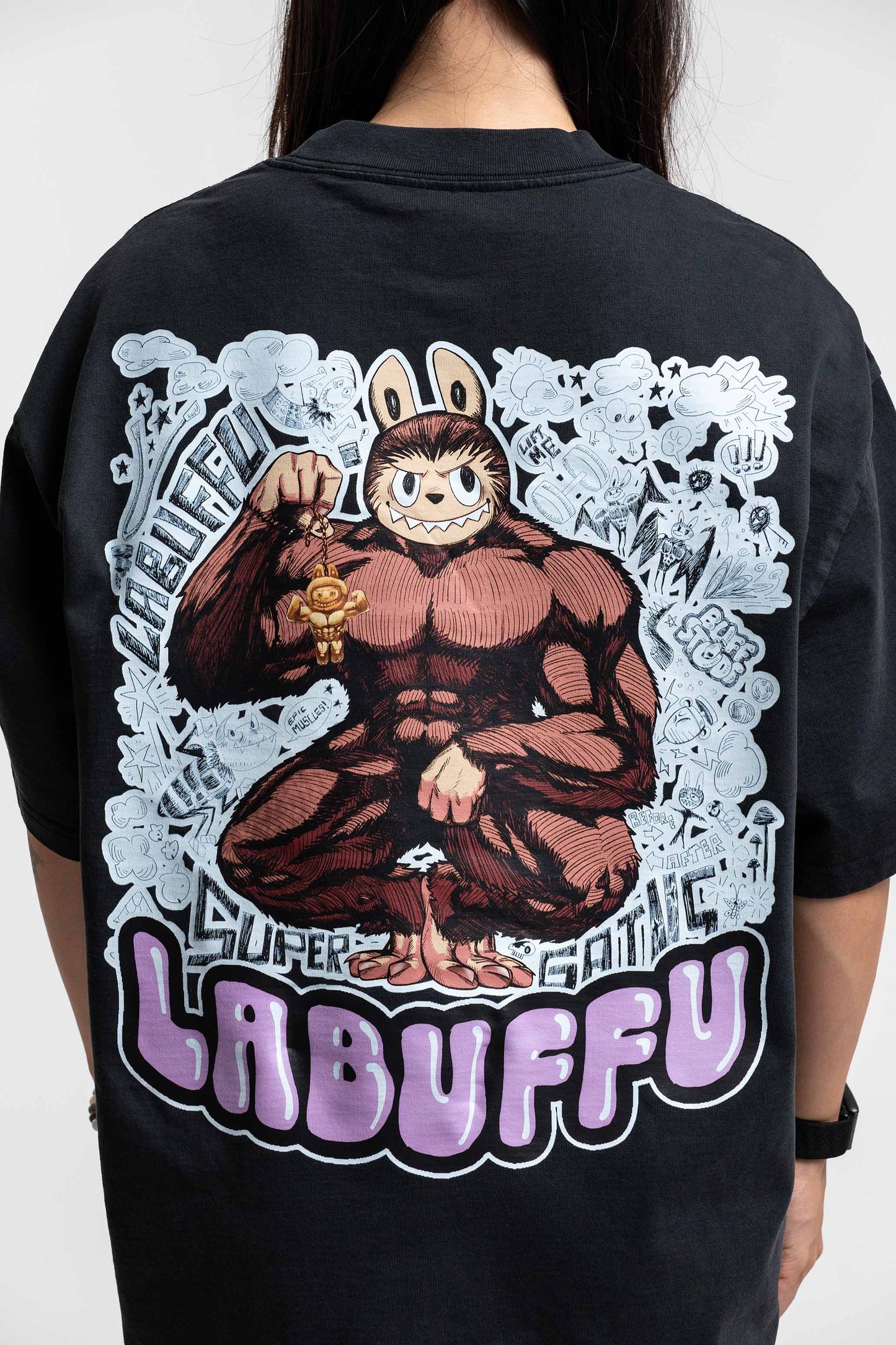 LABUFFU PREMIUM OVERSIZED TEE Buff Studs