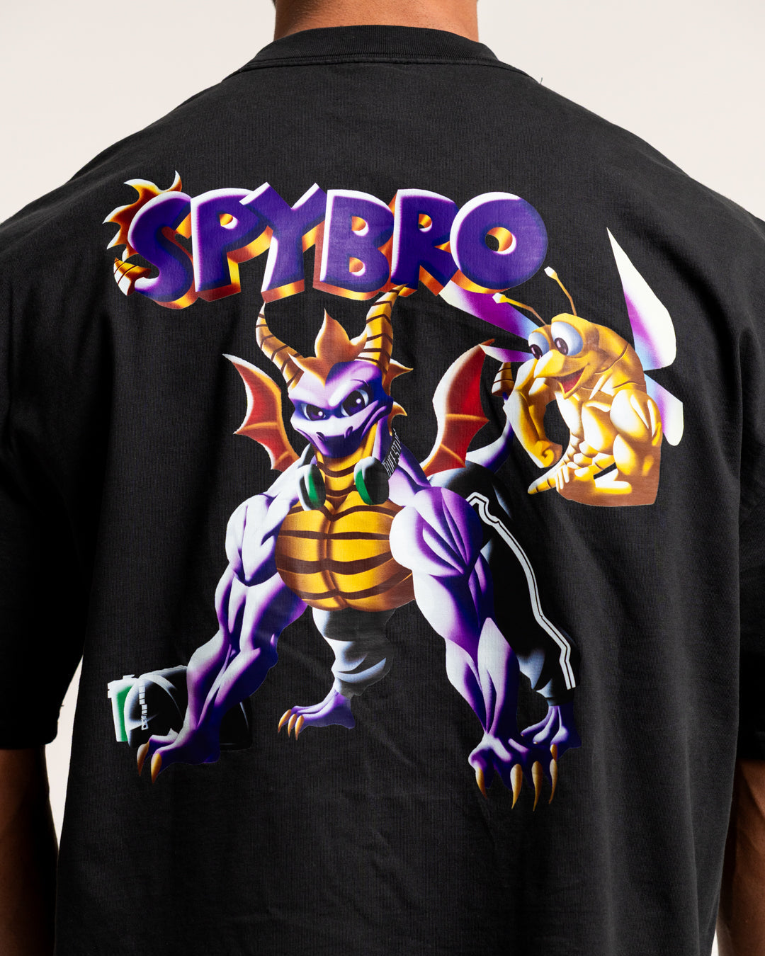 SPYBRO PREMIUM OVERSIZED TEE Buff Studs